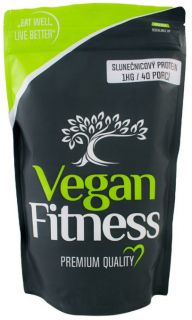 Vegan Fitness Raw Slunečnicový Protein 1kg Balení: 1000g