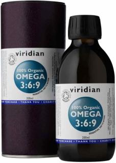 Viridian Nutrition 100% Organic Omega 3:6:9 Oil 200ml