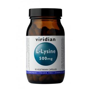 Viridian Nutrition L-Lysine 500mg 90 kapslí