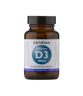 Viridian Nutrition Vitamin D3 400iu 90 kapslí