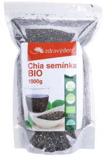 Zdravý den Chia semínka BIO Balení: 1000g