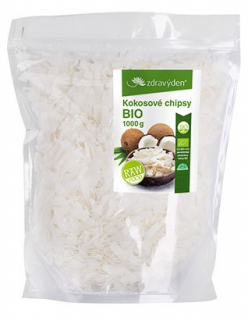 Zdravý den Kokosové chipsy BIO Balení: 1000g