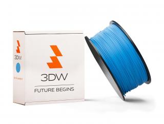 3DW - PLA filament 1,75mm modrá, 0,5kg, tisk 190-210°C