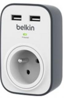 BELKIN SurgeStrip přep.ochrana,1 zásuvka,306J,2USB