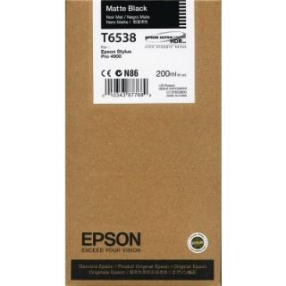 Epson T6538, Matte Black (Cartridge Originální)