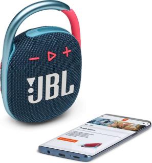 JBL Clip 4 Blue/Coral