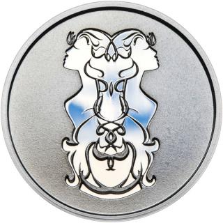Znamení zvěrokruhu BLÍŽENCI - stříbrná medaile