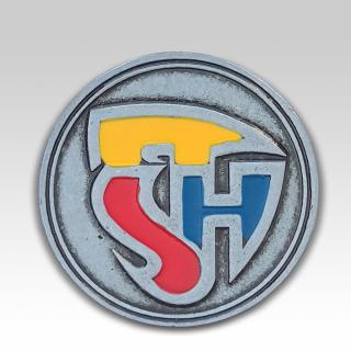 Hasičská medaile SDH barvená Barva motivu: Starostříbro