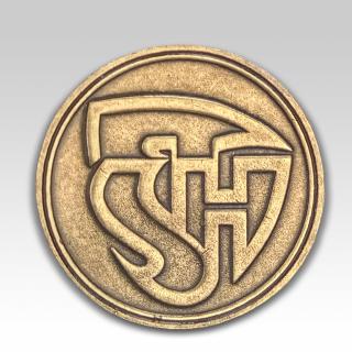 Hasičská medaile SDH nebarvená Barva motivu: Starozlato
