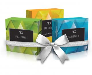 2+1 GRATIS glycerinová mýdla, RESTART + SERENITY + RENEW