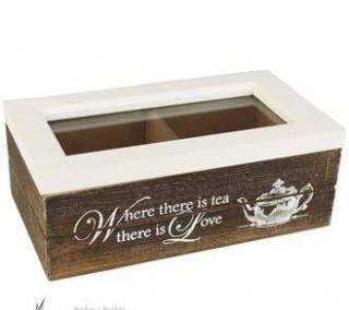 Krabička na čaj KONVIČKA (MOR)