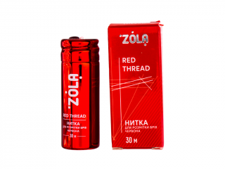 Zola barvicí nit 30 m –  různé barvy Barva: Červená