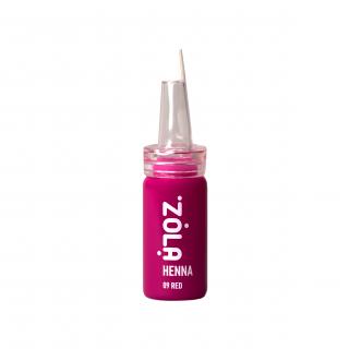 ZOLA henna na obočí 10 g Barva: 09 Red (červená)