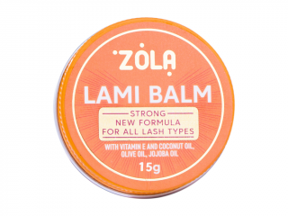 ZOLA Lami Balm Strong – lepicí balzám na lash lifting Hmotnost: 15 g, Typ: Lami Glue Orange – oranžová, vůně pomeranče