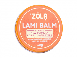 ZOLA Lami Balm Strong – lepicí balzám na lash lifting Hmotnost: 30 g, Typ: Lami Glue Orange – oranžová, vůně pomeranče