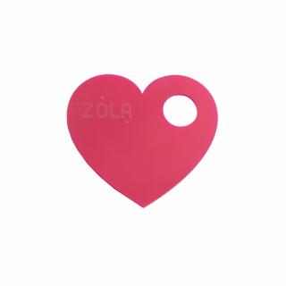 ZOLA paletka na míchání barev a kosmetických produktů – tvar srdce nebo rtů Tvar: Srdce