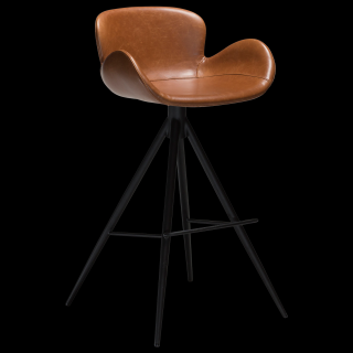 Barová židle Dan Form Gaia kůže Vintage light brown