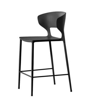 Barová židle Desalto Koki 708 grafite výška sedu: 800mm barová