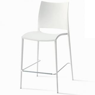Barová židle Desalto Sand white výška sedu: 800mm barová