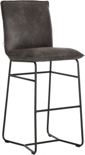 Barová židle DTP Home River chair delaware charcoal