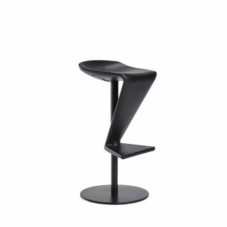 Barová židle Infiniti design Zed stool black materiál a barva podnoží: chrom lesk