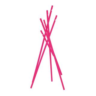 Dřevěný věšák Schonbuch Sticks neon pink