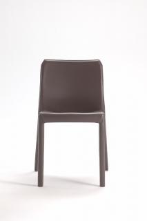 Jídelní kožená židle ITF Design Vanity marrone