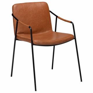 Jídelní židle Dan Form Boto kůže Vintage light brown