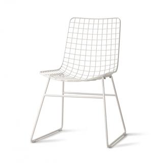 Jídelní židle HKliving metal wire white