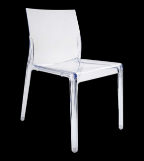 Jídelní židle ITF Design MiAmi transparent