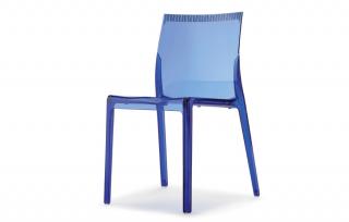 Jídelní židle ITF Design Waves transparent blue
