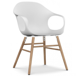 Jídelní židle Kristalia Elephant white oak materiál a barva podnoží: přírodní buk
