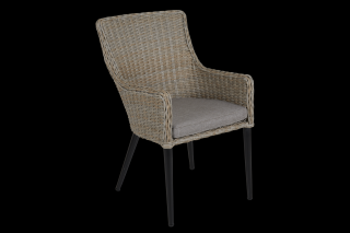 Jídelní židle s područkami Brafab Lavendel dinning chair beige