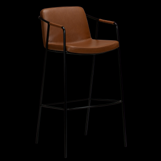 Kožená barová židle Dan Form Boto Vintage light brown