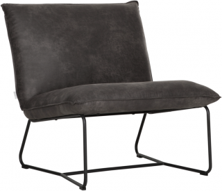 Křeslo DTP Home River lounge delaware charcoal