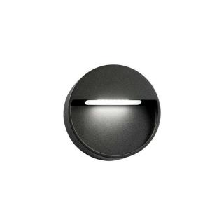 Nástěnné LED světlo Light-Point Serious black průměr: průměr 150mm