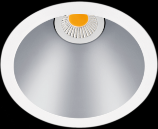 Podhledové LED světlo Arkos light Swap aluminium Barva světla: 3000K teplé světlo, Velikost: L - průměr 105mm, výkon: 7W