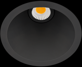 Podhledové LED světlo Arkos light Swap black Barva světla: 2700K velmi teplé světlo, Velikost: L - průměr 105mm, výkon: 5W