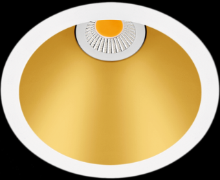 Podhledové LED světlo Arkos light Swap gold Barva světla: 2700K velmi teplé světlo, Velikost: L - průměr 105mm, výkon: 5W