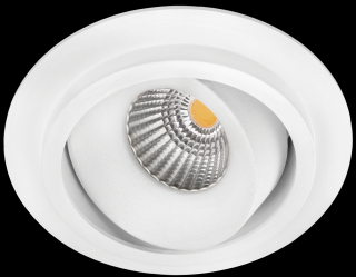 Podhledové LED světlo Arkos light Twist round white výkon: 10,5W