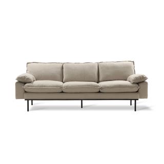Pohovka HKliving retro sofa cosy beige 3sed