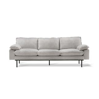 Pohovka HKliving retro sofa grey 3sed