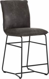 Polovysoká židle DTP Home River chair delaware charcoal