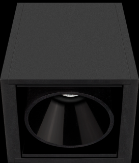 Stropní LED světlo Arkos light Black Foster 1 black Barva světla: 2700K velmi teplé světlo
