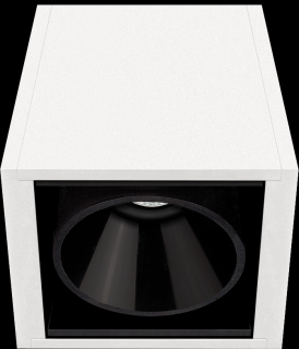 Stropní LED světlo Arkos light Black Foster 1 black white Barva světla: 2700K velmi teplé světlo