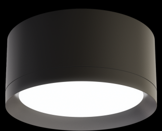 Stropní LED světlo Arkos light Stram black Rozměr: 2700K velmi teplé světlo, výkon: 10,5W