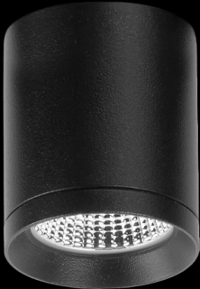 Stropní LED světlo Arkos light Top mini black Barva světla: 3000K teplé světlo