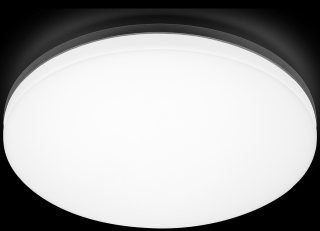 Stropní LED světlo Arkos light Vola black Barva světla: 2700K velmi teplé světlo