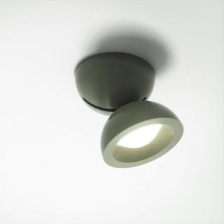 Stropní LED světlo Axo light Dodot concrete green