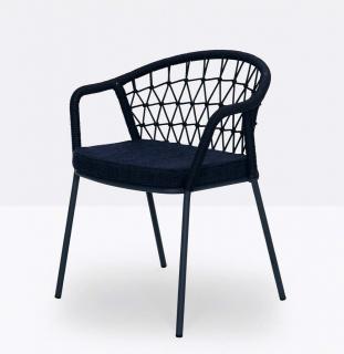 Venkovní židle Pedrali Panarea 3675 dark blue